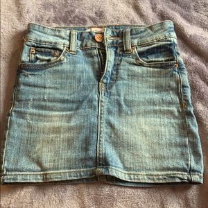 jean skirt